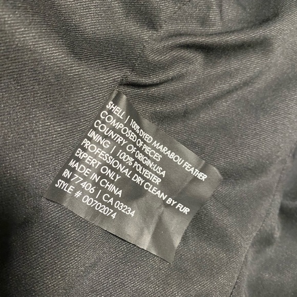 $$SOLD$$ Club Monaco Feather Vest - Picture 6 of 7